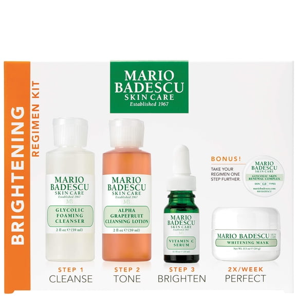 Set de cuidado de la piel Mario Badescu The Brightening Kit 5 piezas