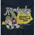 thumbnail image 2 of Kentucky KY Cowgirl Vintage Smurfette Zip Hoodie Sweatshirt Women Brisco Brands S, 2 of 6