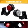 thumbnail image 2 of 2 Pack 6 Led 12v 6 Led Feu de Signalisation en Caoutchouc pour Remorque, Camion, Van, 2 of 5
