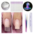 thumbnail image 1 of Electronicheart Fiber Glass for Nails Silk Mold Tips Fiberglass Nail Forms Nail Art Building Extension Manicure Tool, 1 of 6