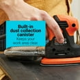 thumbnail image 6 of BLACK+DECKER Mouse 1.2 Amp Electric Detail Sander, (BDEMS200C), 6 of 13
