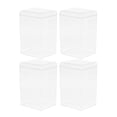 thumbnail image 1 of KAKOWELY Action Figure Storage Box 4pcs Action Figure Storage Box Cartoon Figure Doll Display Box Countertop Display Box3.74"X2.56"X2.56", 1 of 4