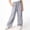Gray, variant on NAISIBABY Kids Girls Pants, Elastic Waist Quick Dry Summer Lightweight Straight Leg Sports Outdoor Pants Gray Size 7-8