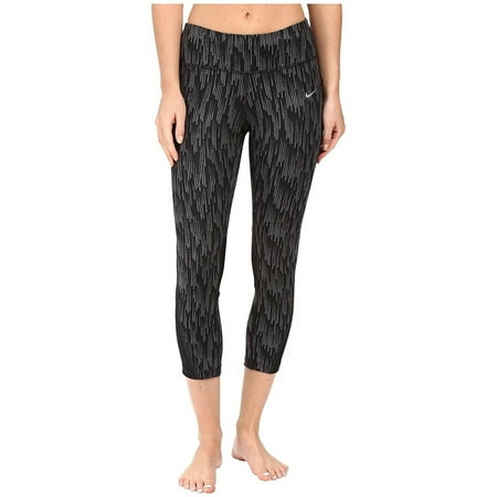 Nike Women's Dri-Fit Racer Crop Printed Running Tights
