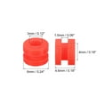 thumbnail image 2 of Unique Bargains 24Pack RC Anti Vibration Rubber Balls for F4 F7 Flight Controller M3x4.6mm Red, 2 of 6