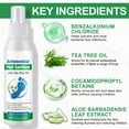 thumbnail image 5 of Tea Tree Oil Foot Spray for Stinky Feet, Athlete's Foot Prevention, Deodorizing & Disinfectant Foot Spray for Fresh, Dry & Comfortable Feet All Day (120ml), 5 of 9