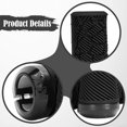 thumbnail image 6 of TTETTZ 1 Pair Comfortable Riding Accessories Replace Universal Bike Handlebar Grips Black, 6 of 9