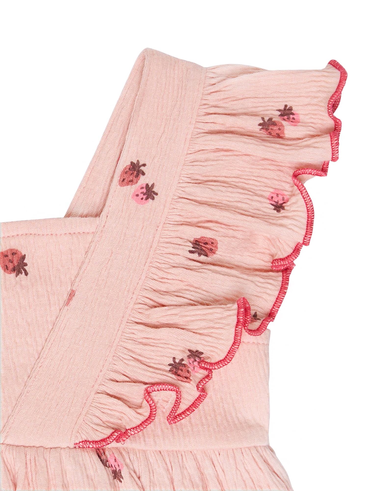 Modern Moments by Gerber Baby Girl Soft Top and Bloomer Outfit Set, 2-Piece, Sizes 0/3 Months - 24 Months