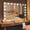 White#1, variant on SESSLIFE Hollywood Vanity Mirror with Lights, 31.5"x22.8" Dimmable Vanity Mirror with Bluetooth Speaker, Touch Control and USB Port, 10x Magnification Makeup Mirror for Bedroom