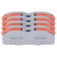 thumbnail image 1 of Conector de terminal de bloque de cables conector de conductor de cable tipo empalme de 20 piezas aislado para fuente de alimentación del motor de iluminación para cable duro, 1 of 8