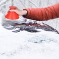 thumbnail image 4 of 4 Pack Windshield Ice Scraper, Magic Cone Car Snow Removal Shovel Tool as Gift for Christmas, 4 of 6