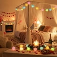 thumbnail image 6 of AZXY Valentine's Day Crackle Heart LED String Lights, Multi-Color, 4.92Ft, Battery-Operated Fairy Lights for Bedroom, Wedding Party, Anniversary Proposal, Romantic Backdrop, Indoor Outdoor Decor, 6 of 6