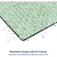 thumbnail image 5 of Mouse Pad, Green Chevron Mouse Pad, Washable Square Waterproof Cloth Mousepad for Gaming Office Laptop, Non-Slip Rubber Computer Mouse Pads for Wireless Mouse, Personalized Mouse Pads for Desk, 5 of 6