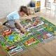 thumbnail image 2 of Alfombrilla de juguete Playmat Oriate para niños, pista de carreras, 120 x 80 cm, 2 of 6