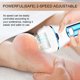thumbnail image 4 of Herramientas Pedicura Portátil Archivo Foot Fuera Electrónico Filt Kit Pedicure Poot Callus 2 Engranajes Recargables para Hombres Mujeres, 4 of 9