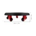 thumbnail image 2 of OULII Workout Sliders Disc Ab Workout Equipment For Fitness Enthusiasts Plastic Black Five Wheel Design 1Set, 2 of 8