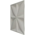 thumbnail image 4 of 19 5/8"W x 19 5/8"H Riley EnduraWall Decorative 3D Wall Panel, Universal Aged Metallic Weathered Steel (Covers 2.67 Sq. Ft.), 4 of 6