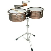 Toca Percussion Pro Line Timbale Set, 14" & 15" Black Copper