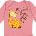 thumbnail image 4 of Inktastic My Noni Loves Me Boys or Girls Long Sleeve Baby Bodysuit, 4 of 5