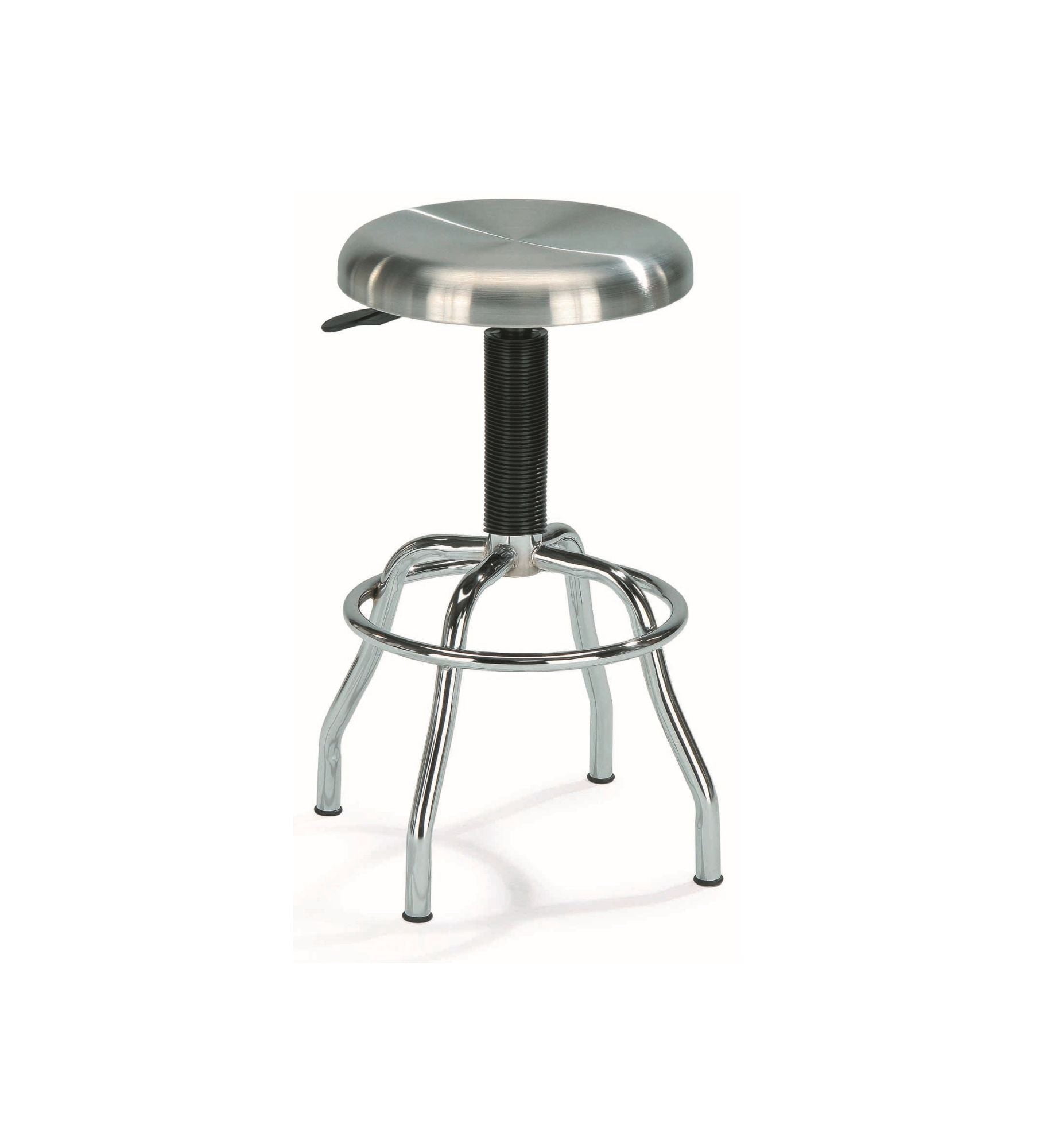 NSI Stainless Steel Adjustable Bar Stool