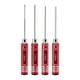 thumbnail image 1 of Juego de destornilladores hexagonales Eigraketly 4 unids/set RC color rojo, 1 of 6