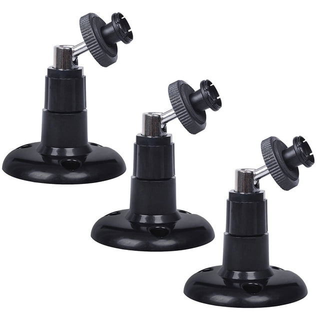 Support de Montage pour Caméra Blink XT, Système de Caméra, Résistant aux Intempéries, Protection à 360 Degrés, Support Ajustable pour Toit d'Arbre, Mur, Plafond (3 Paquets, Noir)
