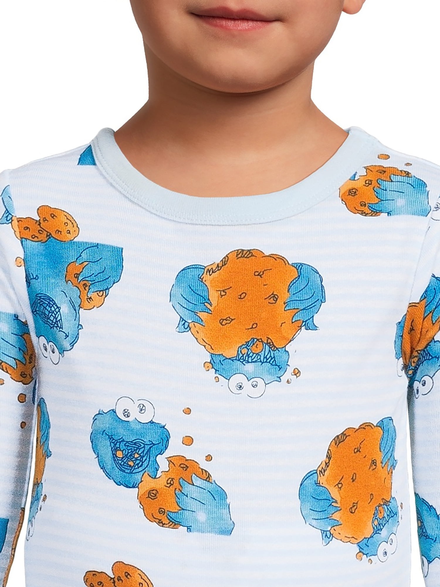 Sesame Street Toddler Boys Pajama Set, 2-Piece, Sizes 12M-5T