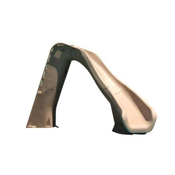 S.R. Smith 67020958223 88 in. Typhoon Left Curve Pool Slide Sandstone
