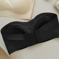 thumbnail image 7 of Plus Size Bras for Women Strapless Seamless Jelly Push Up Bra No Underwire Invisible Molded Cups, 7 of 7