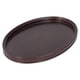 thumbnail image 3 of Bandeja de té ovalada, mesa decorativa de bambú, robusta, elegante, segura, para cena, comida y té, para restaurante en casa, 3 of 14