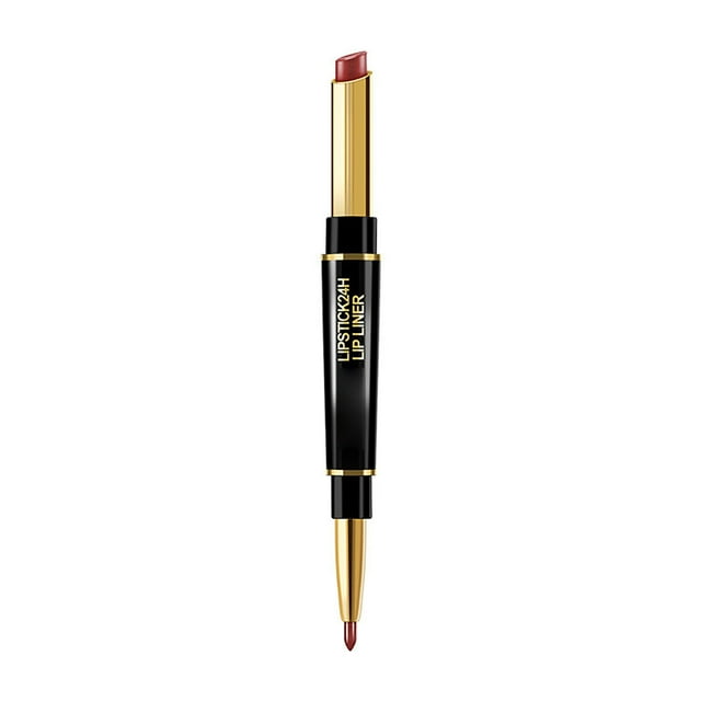 Ensemble de Rouges à Lèvres Multi-Usages, Crayon à Lèvres 1 Pce, Teinture Longue Durée, Design Compact et Élégant, pour Usage Quotidien, Tenue 24 Heures, Formule Végane, Pratique pour les Voyages, Apparence Professionnelle, Maquillage Économique
