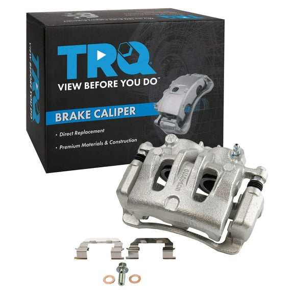 TRQ Front Right Brake Caliper w/Bracket Passenger Side Compatible with 2007-2008 Hyundai Entourage 2006-2014 Kia Sedona