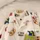 thumbnail image 2 of Pijamas gruesos de franela para mujer en otoño e invierno, nuevo estilo, ropa cálida para el hogar para estudiantes de terciopelo coral bordado con bolsillo Crayon Shin-chan, 2 of 5