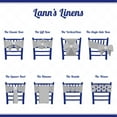 thumbnail image 3 of Lann's Linens - 100 Elegant Satin Wedding/Party Chair Cover Sashes/Bows - Ribbon Tie Back Sash - Ivory, 3 of 3
