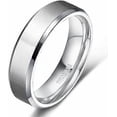 thumbnail image 1 of Titanium Rings 4MM 6MM 8MM 10MM Wedding Band in Comfort Fit Matte for Men Women Size 3-15, 1 of 5