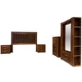 thumbnail image 4 of Recamara King Size Kessa Muebles Eliza Nogal, 4 of 30