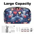thumbnail image 3 of Hearts Battle Waterproof Oxford Cloth Storage Box for Electronic Devices - 5.9x9.44x3.14 Inches - Travel Organizer and Cord Organizer for Small Electronics - Easy to Use, 3 of 6