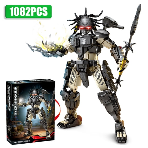 Honchoes Alien Predator Model Building Set Compatible with Lego Action Figure for Adults 1082 Pcs