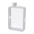 thumbnail image 2 of koolsoo Flat Water Bottle Drinking Bottles Juice Cup Leak Juice Containers Reusable white, 2 of 9