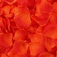 thumbnail image 3 of 12 Bags Artificial Rose Petals, Non-Woven Flower Petals for Romantic , Wedding, Party, Valentine Day Decoration - Sunset red, 3 of 5