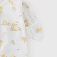 thumbnail image 5 of Kakishop Newborn Baby Footed Pajamas Cotton Infant Baby Snap Sleepers for Sleep and Play Footies 0-6 Months (Yellow,3-6 Months), 5 of 6