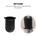 thumbnail image 2 of Ounissouiy Taza dosificadora de café, pieza alimentadora de polvo de café de aleación de aluminio con diseño Binaural para molinillo de café Juegos de servir café y té Negro Ounissouiy HA026584-02, 2 of 6