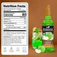 thumbnail image 3 of Syruvia Green Apple Syrup Pure Cane Coffee Flavoring Syrup, 25.4 fl Oz, 3 of 6