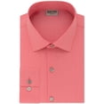 thumbnail image 1 of Kenneth Cole Mens Techni-Cole Button Down Dress Shirt, Pink, 18" Neck 34-35" Sleeve, 1 of 1