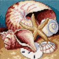 thumbnail image 2 of Dimensions Kit Mini Point de Croix Collage Coquillage 5"X5" avec Fil Dentaire 7219, 2 of 3