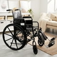 thumbnail image 4 of McKesson Wheelchair with Swing-Away Footrest, Lightweight Steel, 16" W x 16" D, 1 Ct, 4 of 4