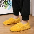 thumbnail image 5 of Stepedia Toddler Boys Slippers House Shoes Fuzzy Indoor Slippers Yellow 4-5 Toddler, 5 of 6