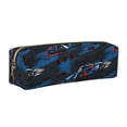 thumbnail image 1 of Disketp Blue Sports Car Estuche de Lápices de Cuero con Cierre, Estuche Compacto para Papelería, Bolígrafos y Accesorios Pequeños, 1 of 7