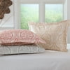 Santorini Printed Sham Standard Coral