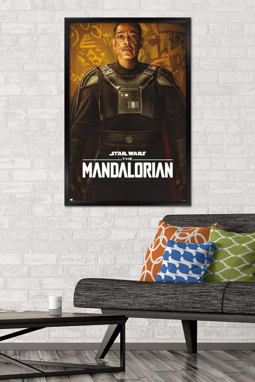Star Wars: The Mandalorian Season 2 - Moff Gideon Wall Poster, 22.375" x 34", Framed